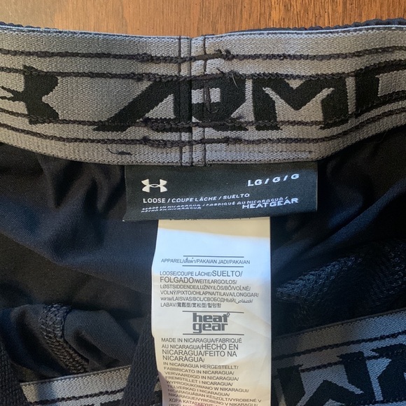 Underarmour Athletic Shorts (Men, Size Large, Black) - Picture 3 of 3